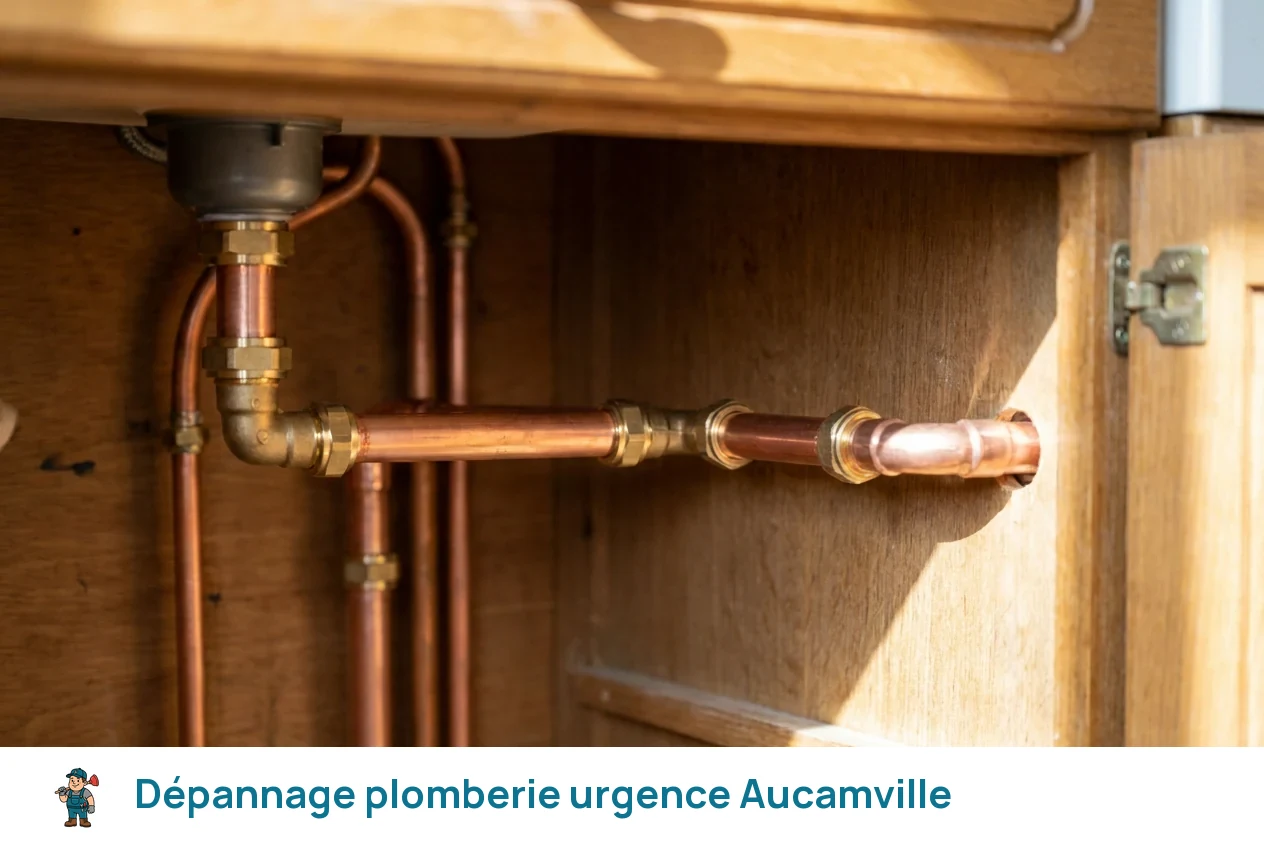Dépannage plomberie urgence à Aucamville