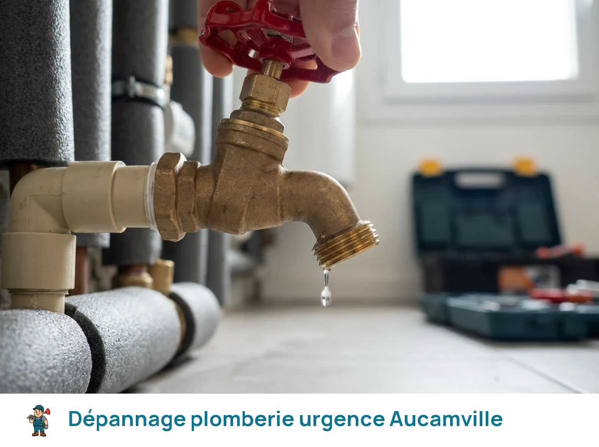 Dépannage plomberie urgence à Aucamville