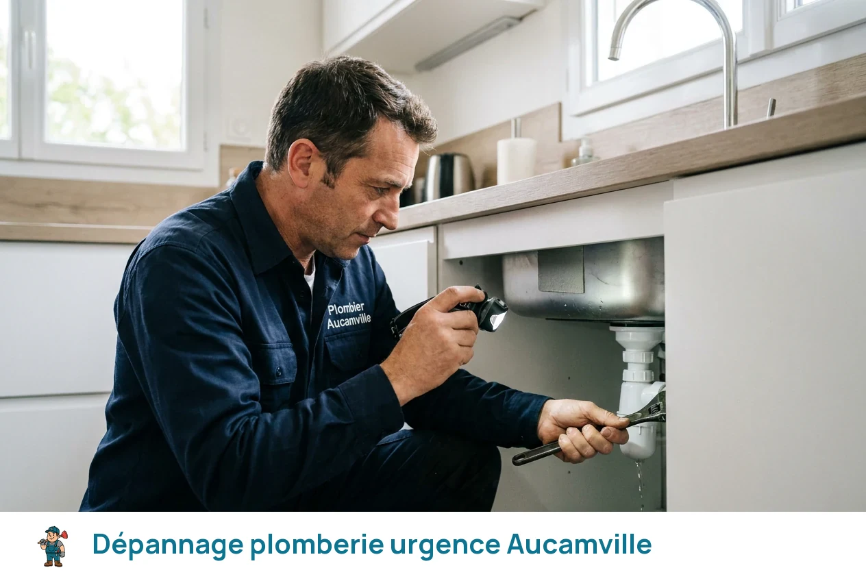Dépannage plomberie urgence à Aucamville