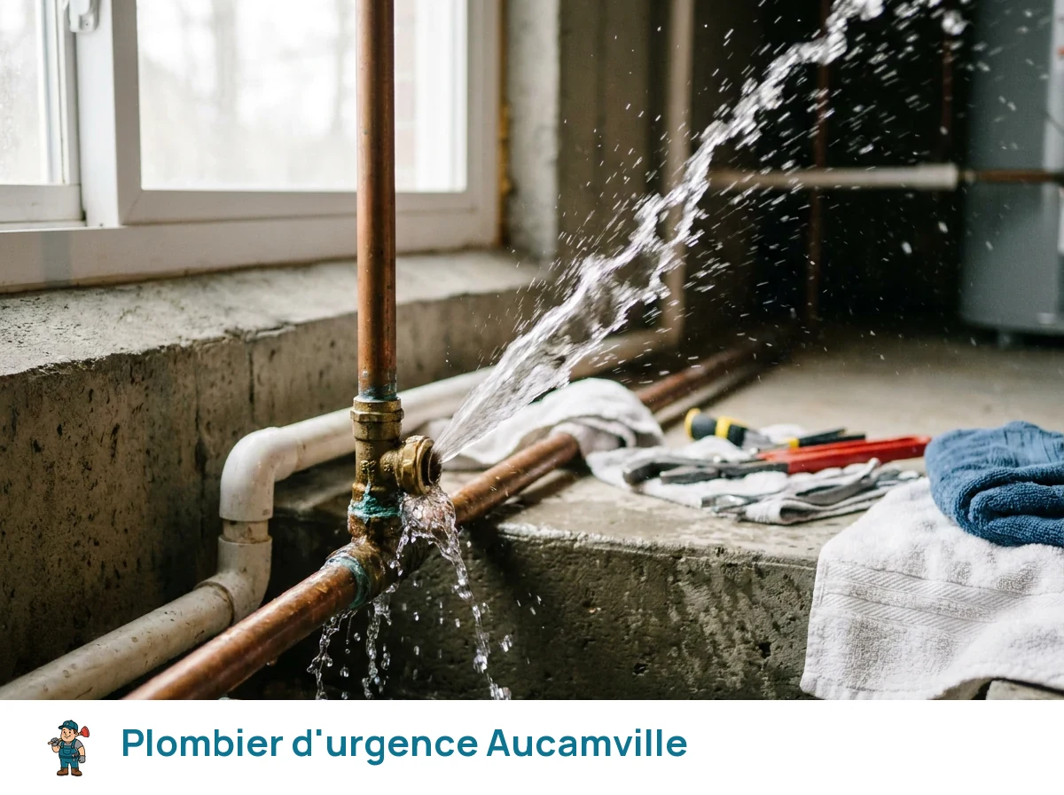 Plombier d'urgence à Aucamville