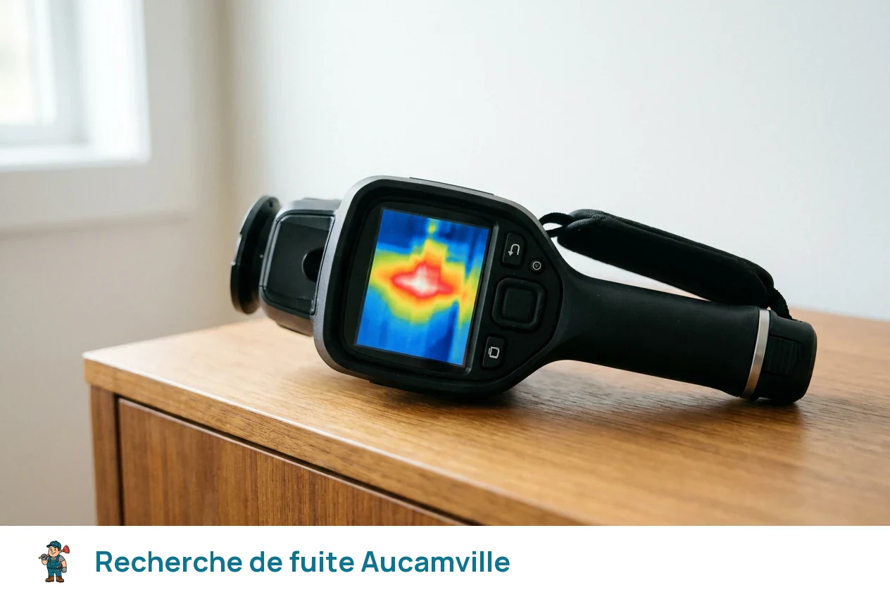 Recherche de fuite à Aucamville