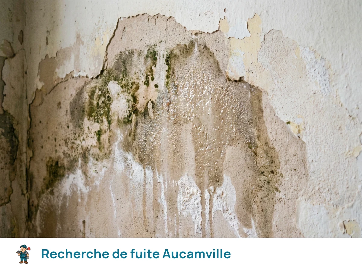 Recherche de fuite à Aucamville