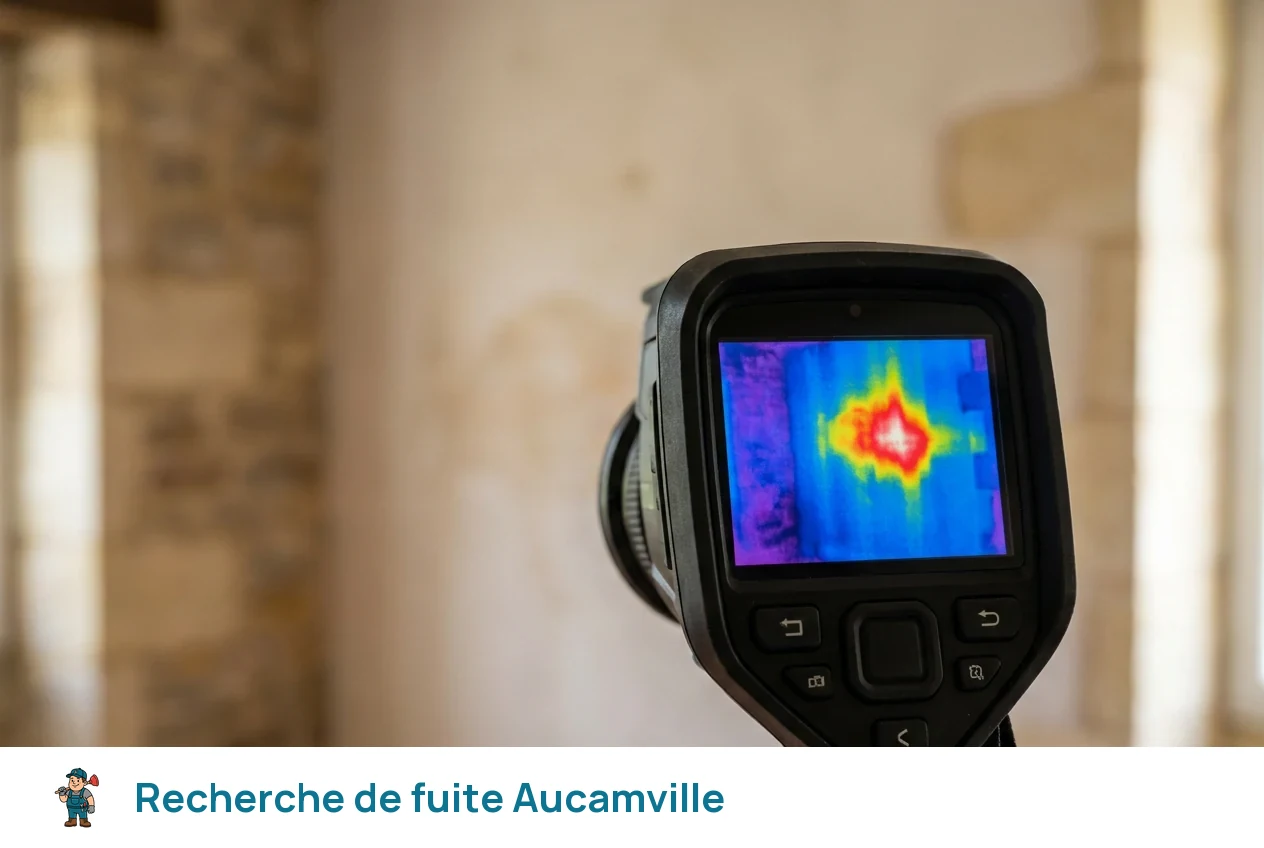 Recherche de fuite à Aucamville