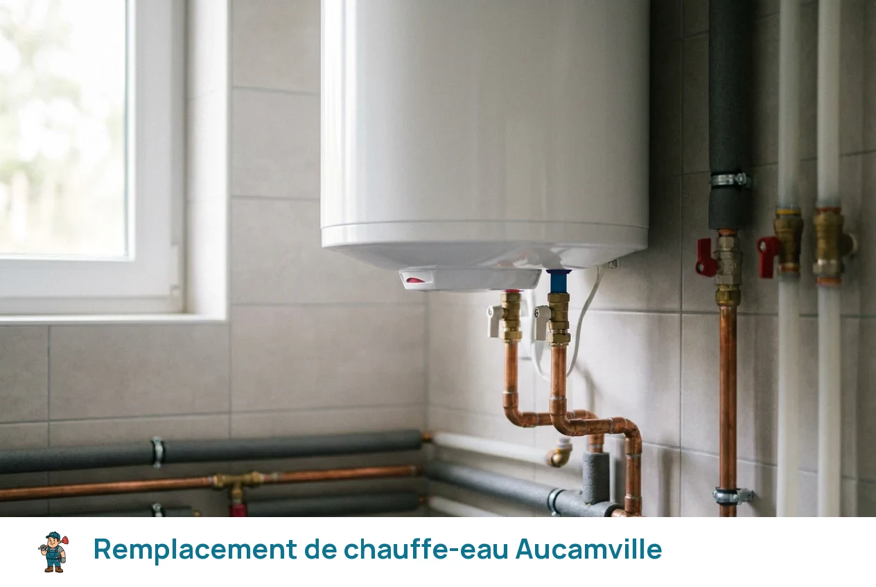 Remplacement de chauffe-eau à Aucamville